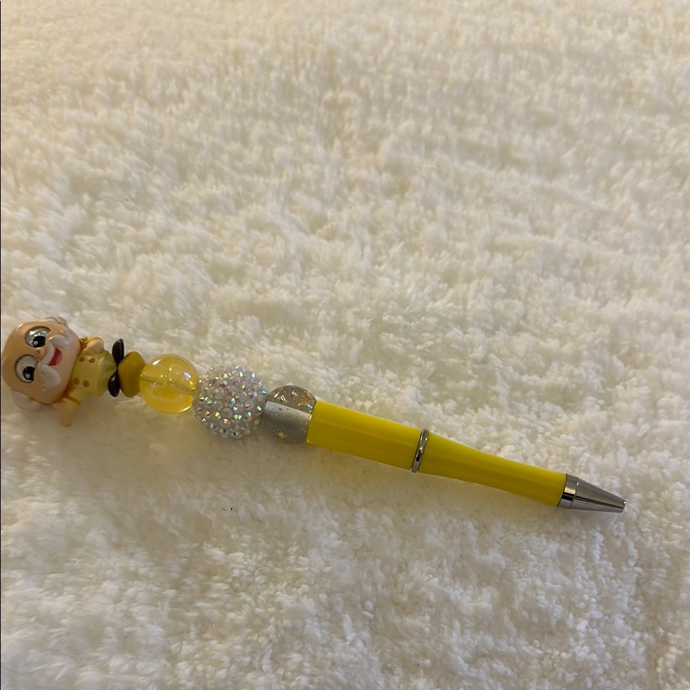 Yellow Character Kids Pen